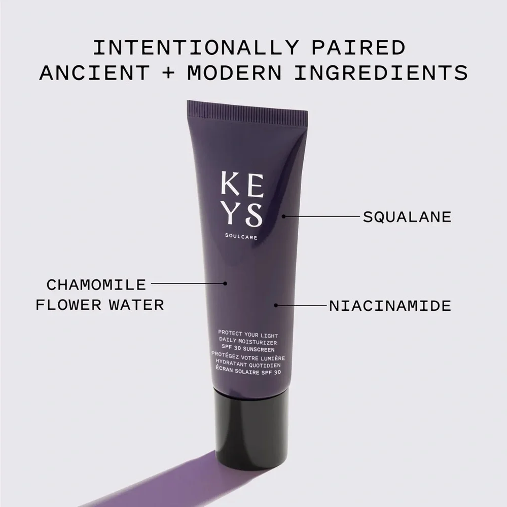 NIB❤️‍🔥 Keys Soulcare DAILY MOISTURIZER BROAD SPECTRUM SPF 30 SUNSCREEN